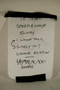 Set list du concert de John Scofield